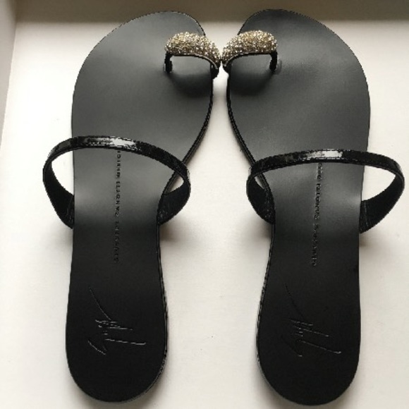 Giuseppe Zanotti - Rock 10 Infradito US 10 | IT 40 (NIB)